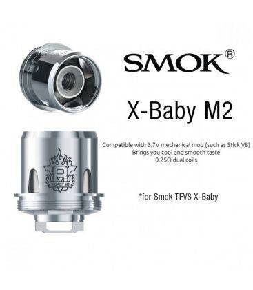 Resistencia SMOK M2 0.25 Ohm para TFV8 X-Baby