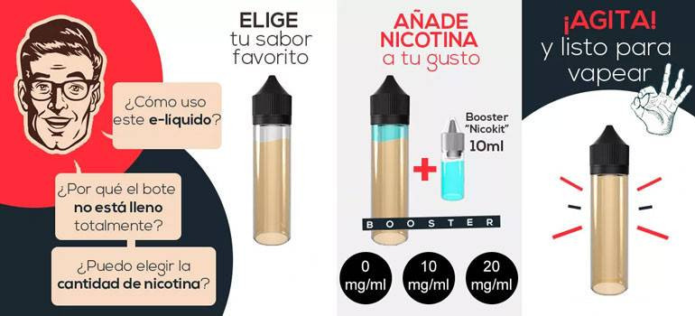 E-liquido VAINARA BOMBO ELIQUIDS TPD 50ML 0MG