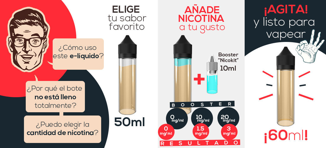 E-líquido DROPS Fausto’s Deal Shake 'n' Vape 3mg/ml 60ml