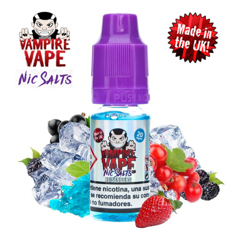 E-líquido Vampire Vape Heisenberg Nic Salts 20mg/ml 10ml
